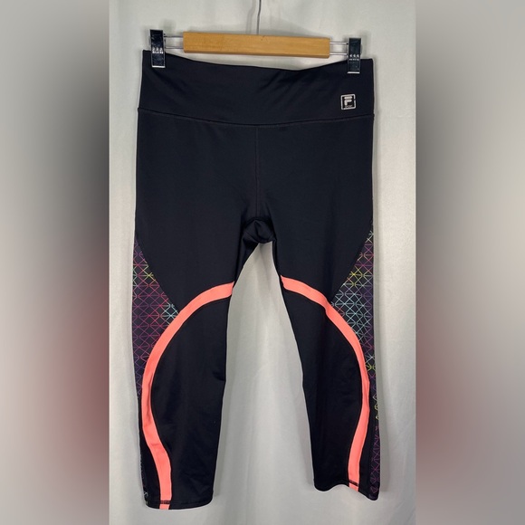 Fila Pants - Fila Sport Athletic Wear Cropped Leggings